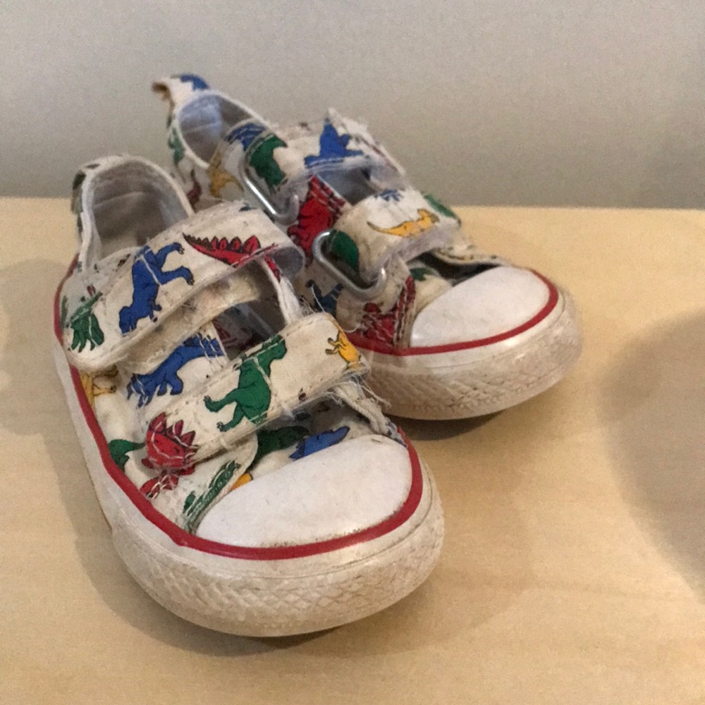 Dinosaur converse toddler